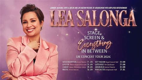 ¡La Llamada Musical: El Concierto de Lea Salonga que Encendió las Estrellas!